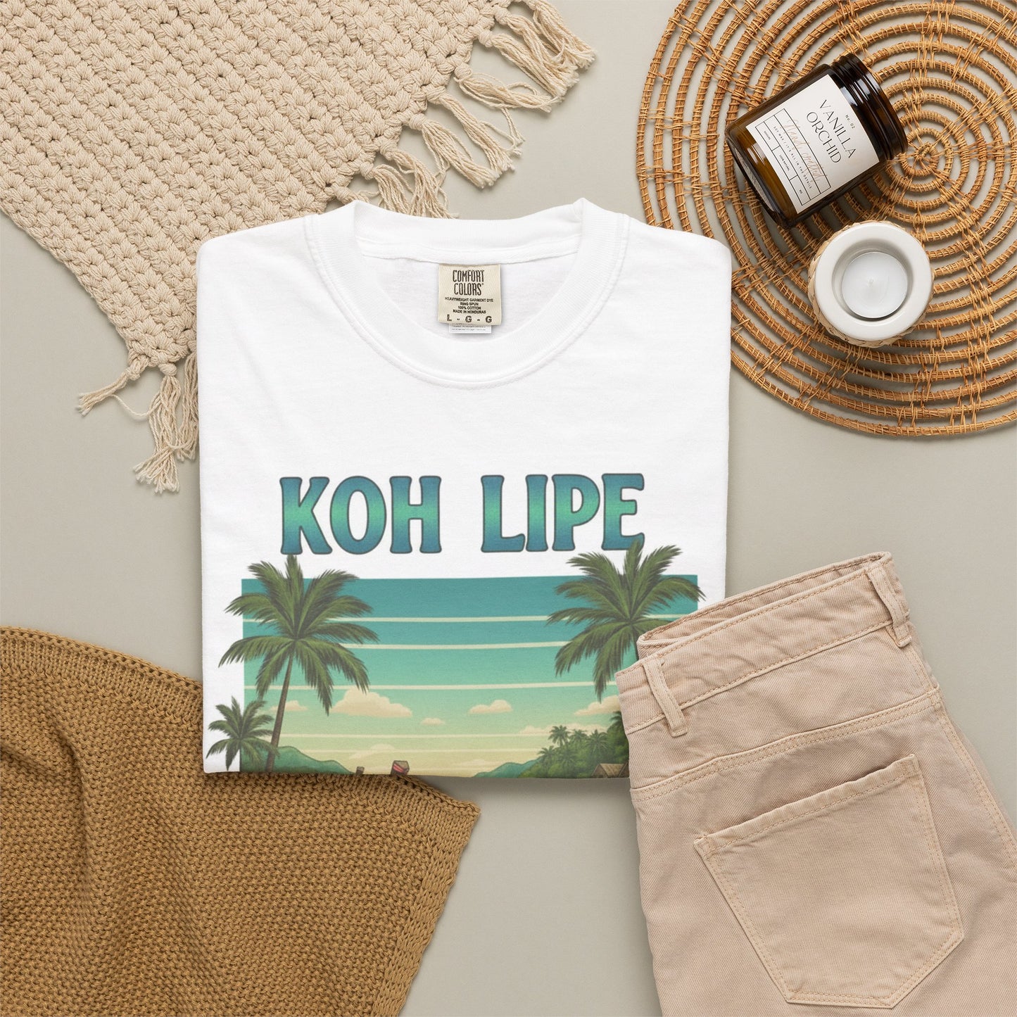 Koh Lipe Beach T-Shirt — Tropical Island Vacation Tee