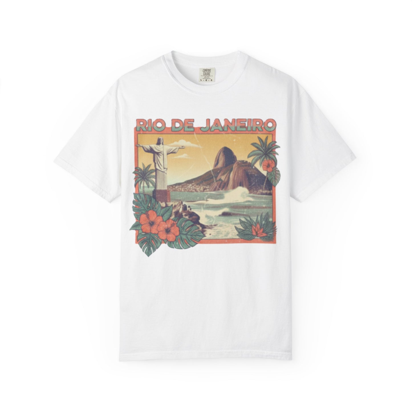 Vintage Rio de Janeiro T-Shirt — Retro Cityscape Tee