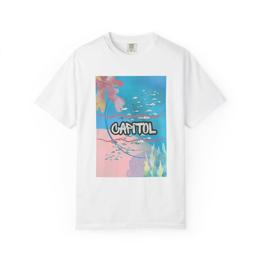 Capitol Ocean Vibes T-Shirt — Pastel Underwater Graphic Tee