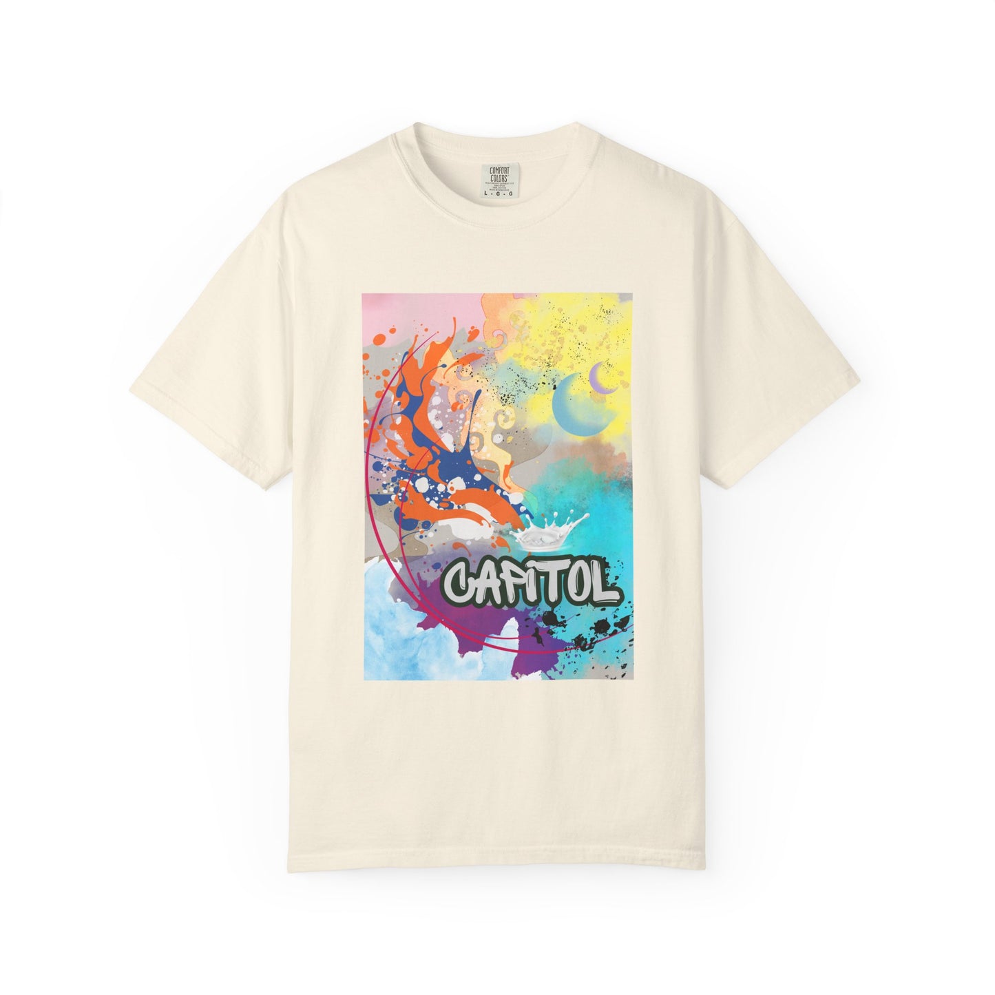 Capitol Graffiti Koi Art T‑Shirt