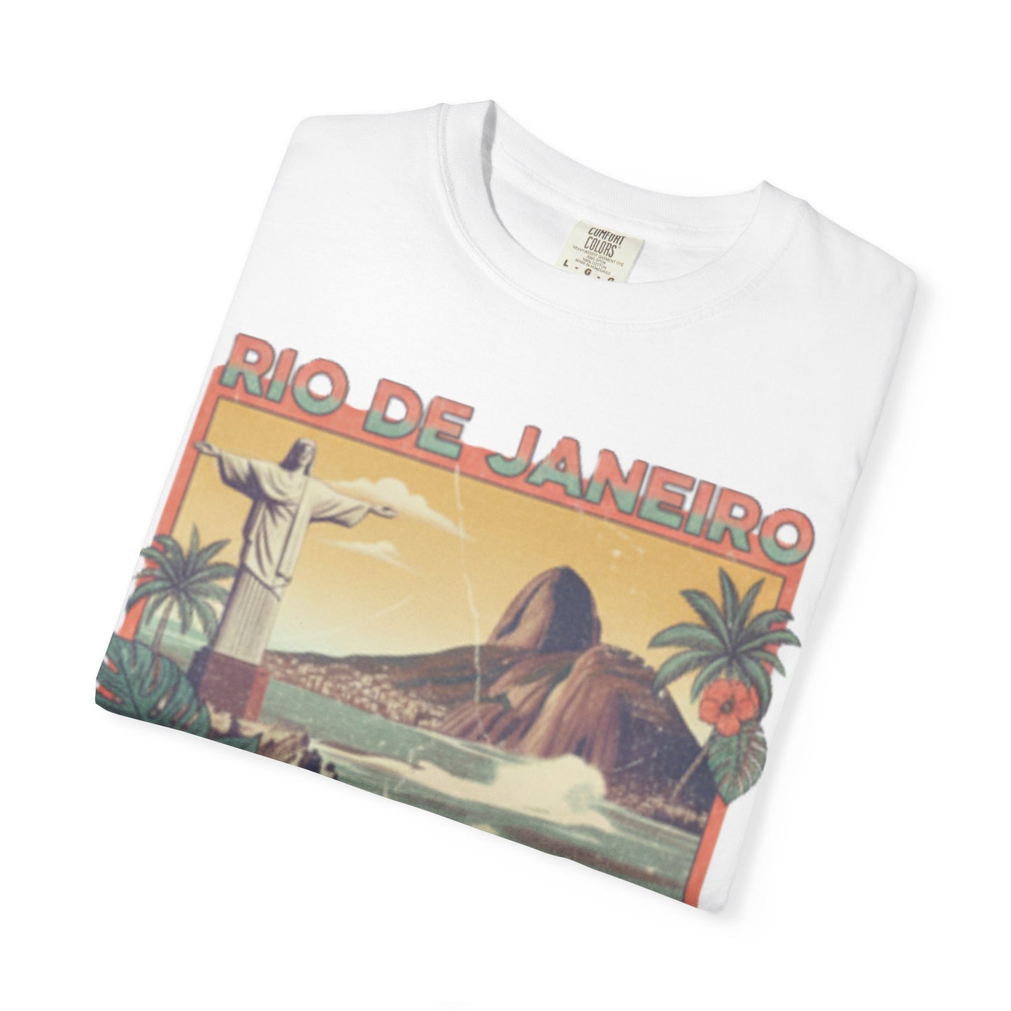 Vintage Rio de Janeiro T-Shirt — Retro Cityscape Tee