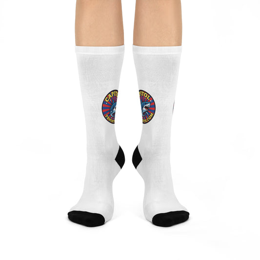 Capitol Tshirts Logo Cushioned Crew Socks