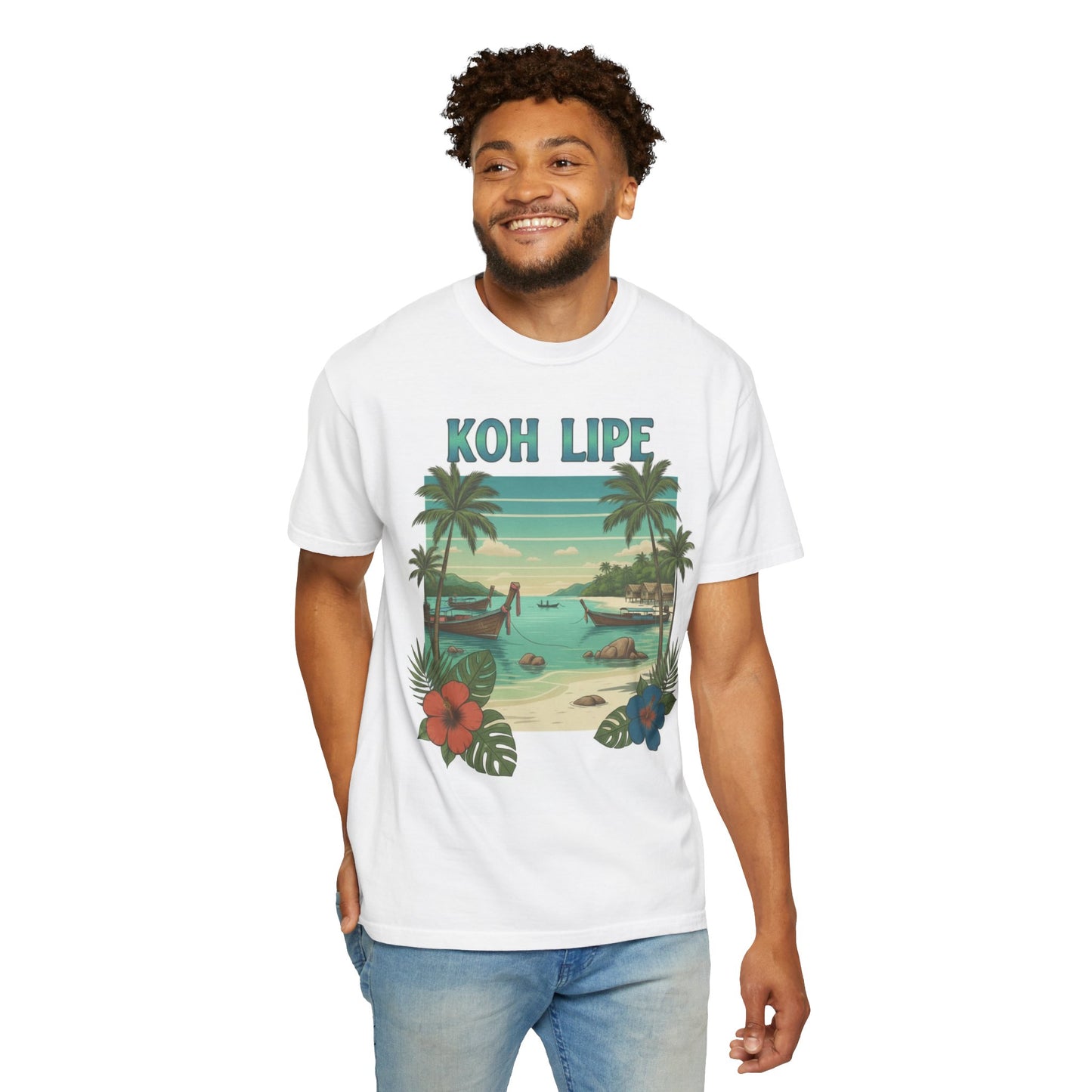 Koh Lipe Beach T-Shirt — Tropical Island Vacation Tee