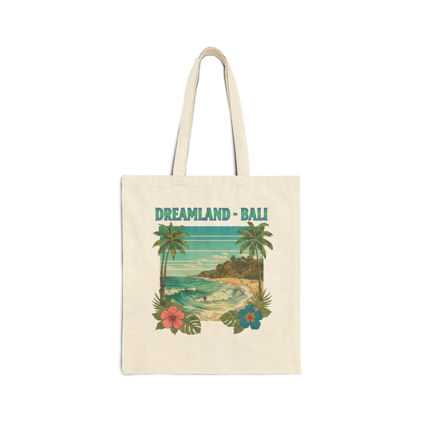Dreamland Bali - Cotton Canvas Tote Bag