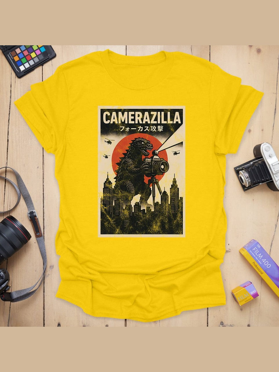 Camerazilla T-Shirt - Daisy, 3XL